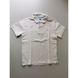 2 Polo-Shirts + 1 bloes, lange mouw in maat 152 (Hilfiger)