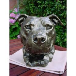 Aandenken sier of urn staffordshire mega kop stafford pittbu