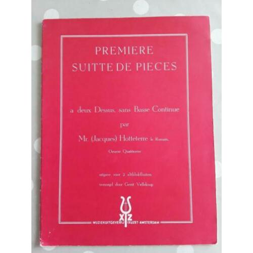 PREMIERE SUITE DE PIECES voor 2 altblokfluiten