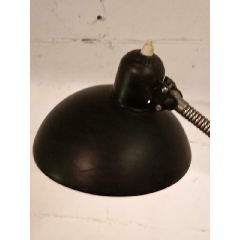 Originele Kaiser Idell klemlamp real vintage