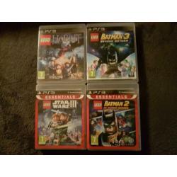 Playstation 3 Lego games € 10 p.s. 4 voor € 37,50