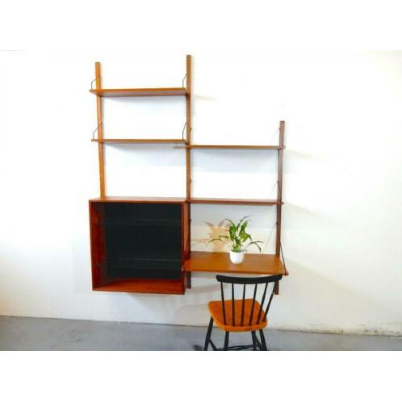 retro vintage kast Poul Cadovius boekenkast jaren 60