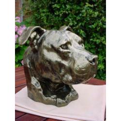Aandenken sier of urn staffordshire mega kop stafford pittbu