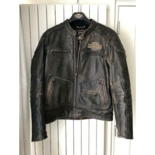 Harley Davidson Lederen Motorjack (Maat L)