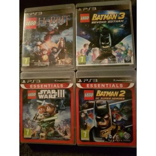 Playstation 3 Lego games € 10 p.s. 4 voor € 37,50