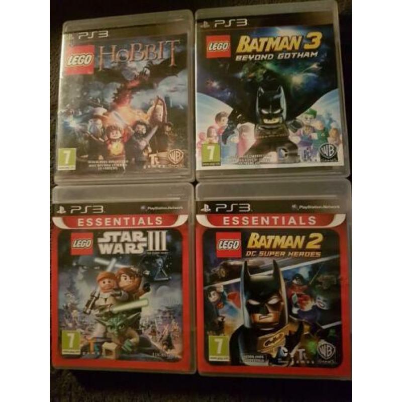 Playstation 3 Lego games € 10 p.s. 4 voor € 37,50