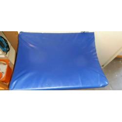 Wesco aankleedkussen / verschoonkussen / omkleedkussen blauw
