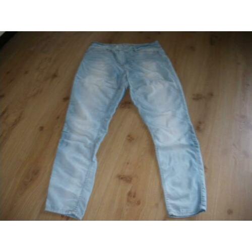 maat large mooie licht blauwe zomer broek in prima staat