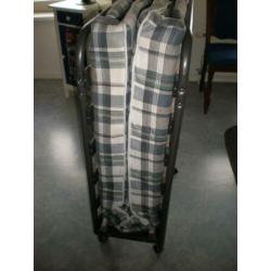 Opklapbaar bed afm matras 185x80