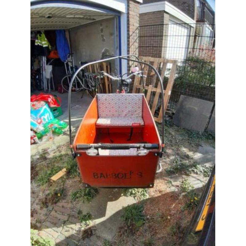 Bakfiets met nieuwe versnellingsbak