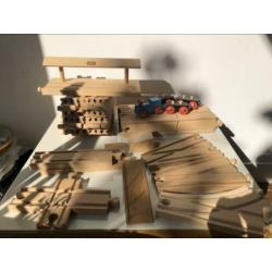 Vintage brio Houten treinbaan