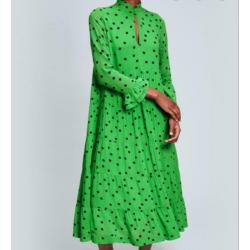 Ganni Polka Dress Nieuw! Mt 40 Essentiel Antwerp Zara