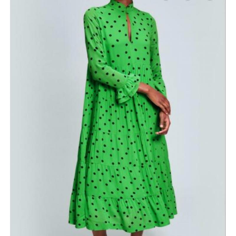Ganni Polka Dress Nieuw! Mt 40 Essentiel Antwerp Zara