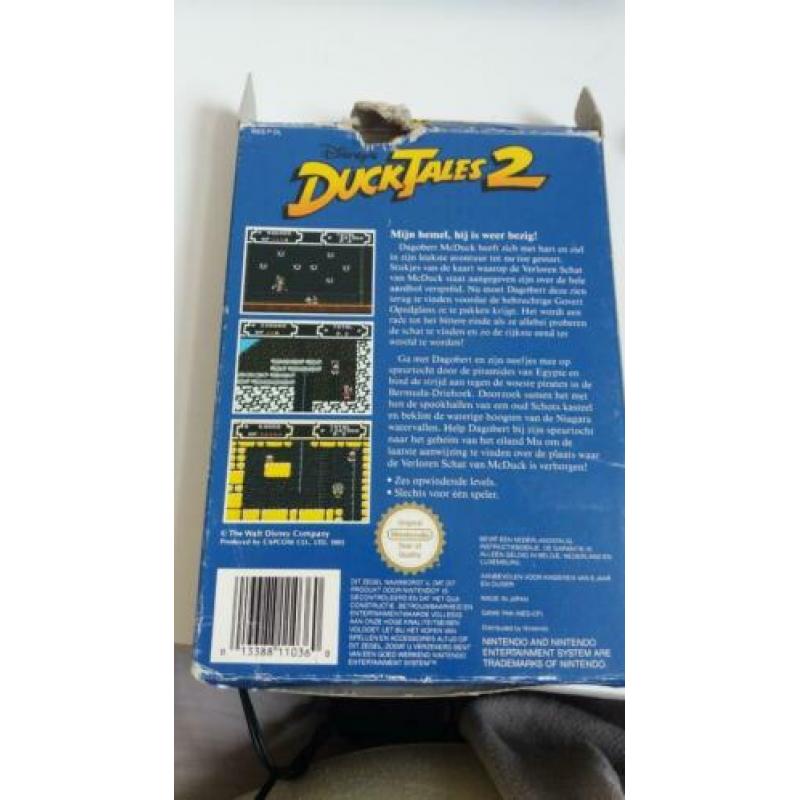 NES Ducktales 2 CIB