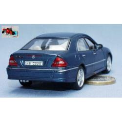 Hongwell 1/43 : Mercedes C-class Sedan (Blauw metaal)