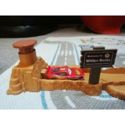 Cars Racebaan,, auto vloerkleed en Bliksem McQueen