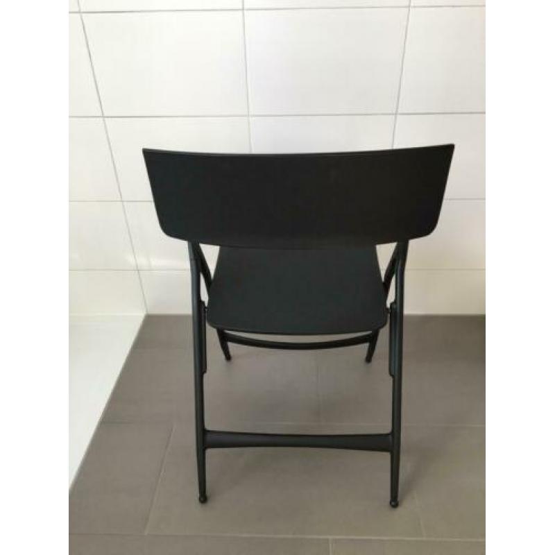Kartell klapstoel Dolly zwart
