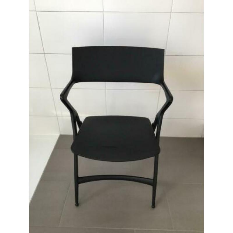 Kartell klapstoel Dolly zwart
