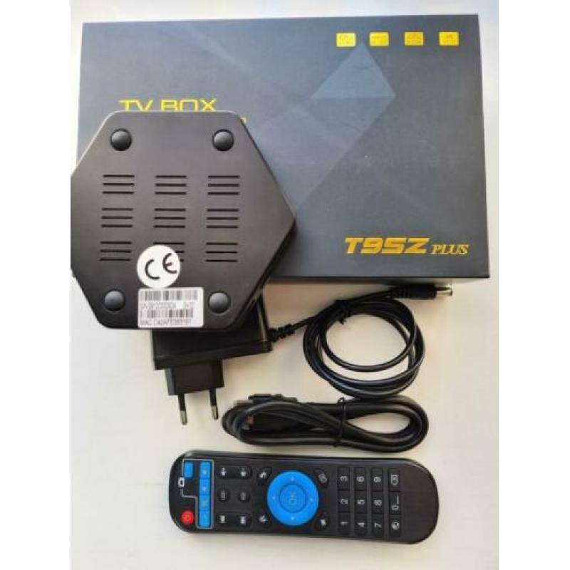 4k ultra hd android tv box t95z plus 3/32gb voor 49,00 euro