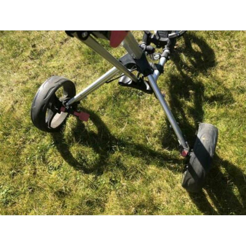 Fastfold Golfkar 3 wielen Trolly Golf