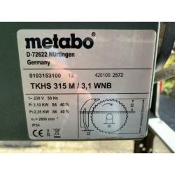 Zaagtafel Metabo.