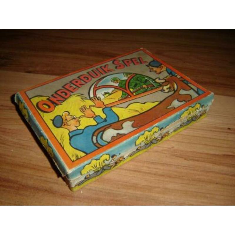 Oorlog wo2 onderduik spel compleet bordspel ww2