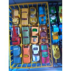 Matchbox koffer met oude matchbox