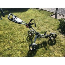 Fastfold Golfkar 3 wielen Trolly Golf