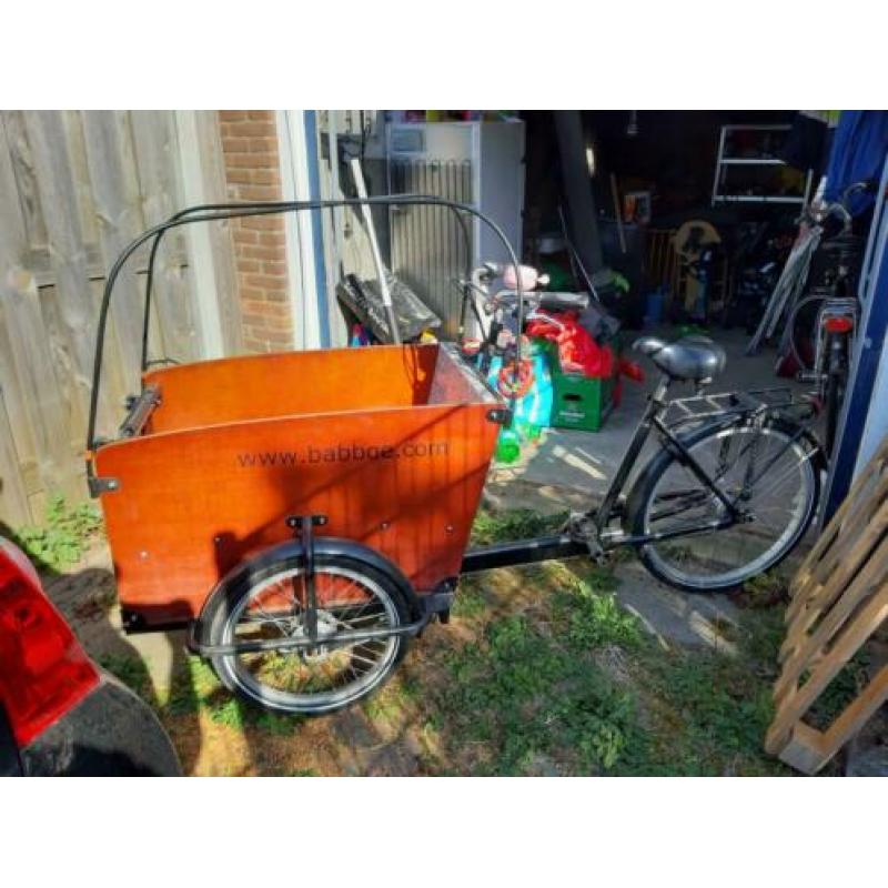 Bakfiets met nieuwe versnellingsbak