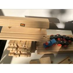 Vintage brio Houten treinbaan