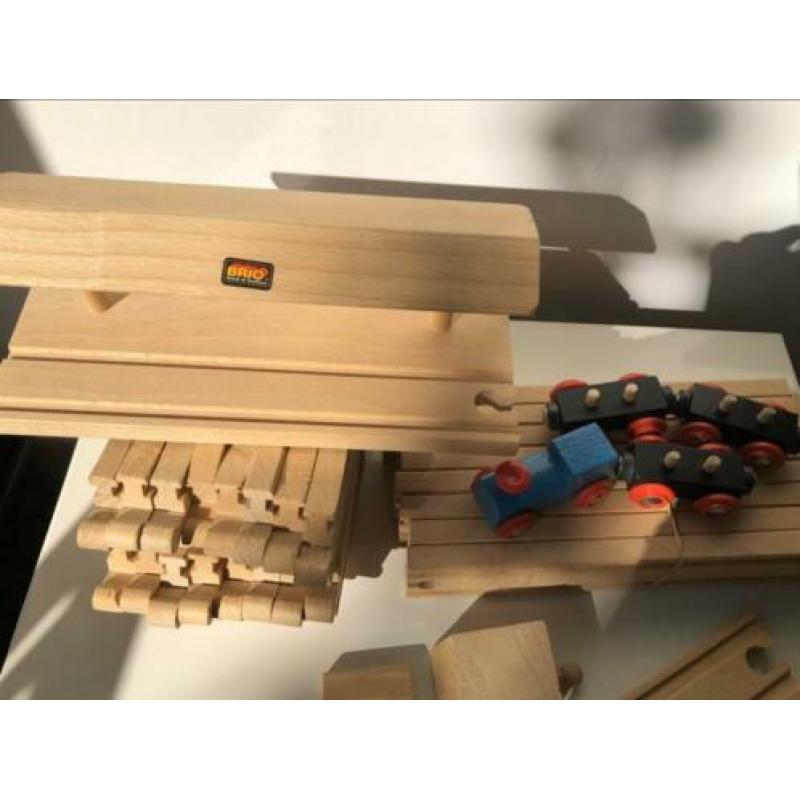 Vintage brio Houten treinbaan