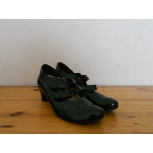 Wolky zwarte lakleren pumps maat 40