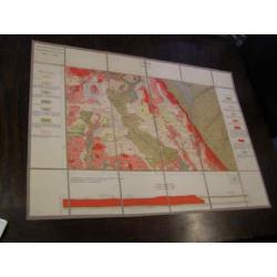 Geologische kaart No17 Beilen 1936 kaart 1 en 2 (A16 1300) H