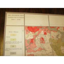 Geologische kaart No17 Beilen 1936 kaart 1 en 2 (A16 1300) H