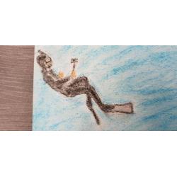 Tekening Bultrug en duiker.