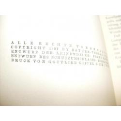 ZELDZAAM boek 1937 VOLKSWIRTSCHAFT Fur Dich militaria WWII