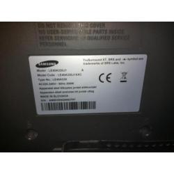 Grote 40 inch samsung lcd tv