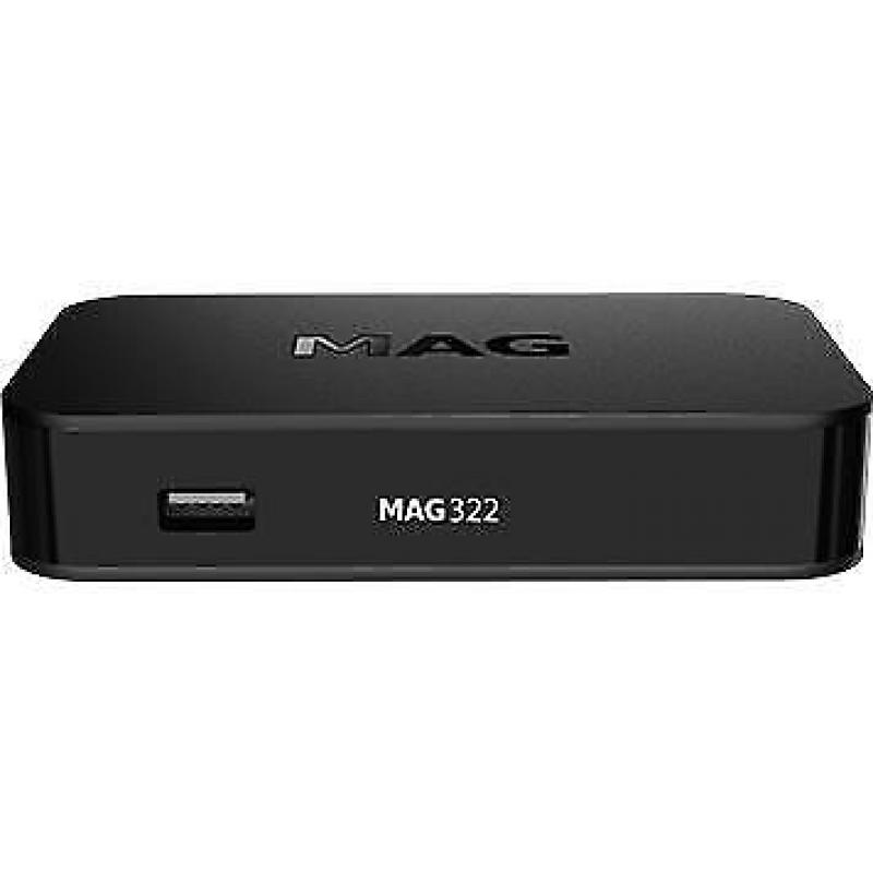 NIEUW! Mag 322 IPTV Set TOP Box efficient upgrade van MAG254