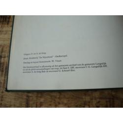 Geschiedenis boek; Langedijk herleefd (Broek op Langedijk)