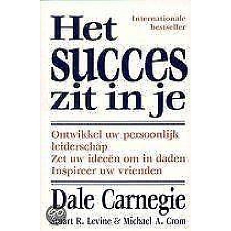 Succes zit in je 9789060579169