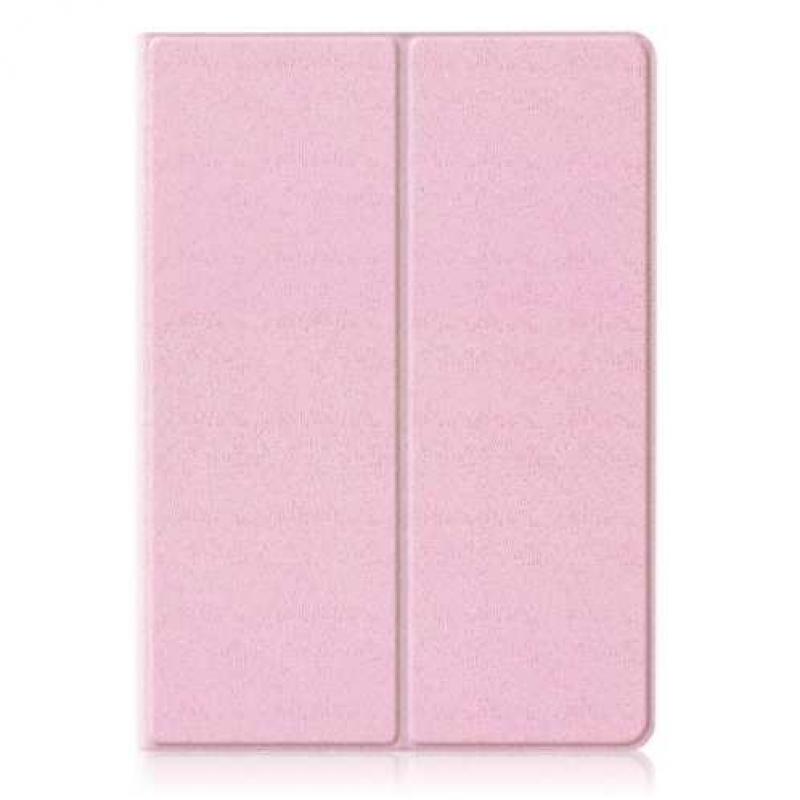 Leather style smart case roze iPad 2017 (9.7")
