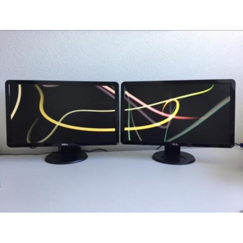 2x Dell pc monitor 23 inch