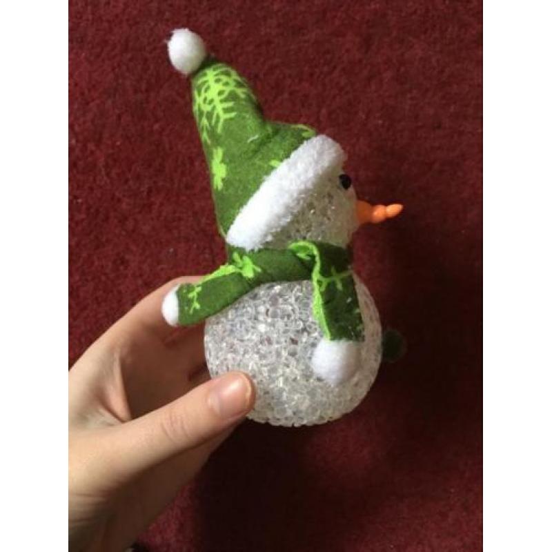 Sneeuwpop lampje