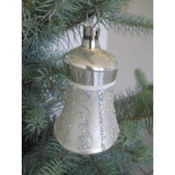 Kerstversiering vintage oude kerstbal kerstklokje klokje