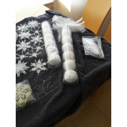 Kerstversiering Ijspegels en sterren