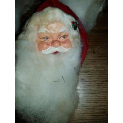 5 oude kersthangers kerstman
