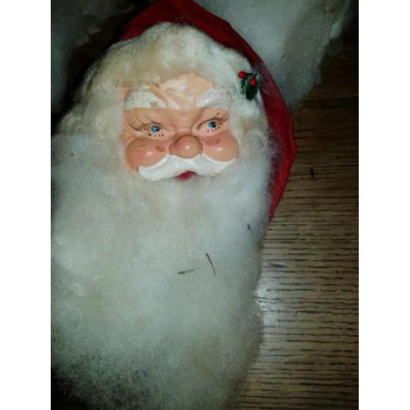 5 oude kersthangers kerstman
