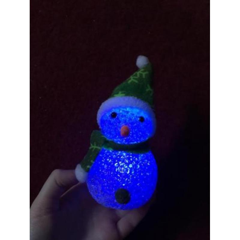 Sneeuwpop lampje