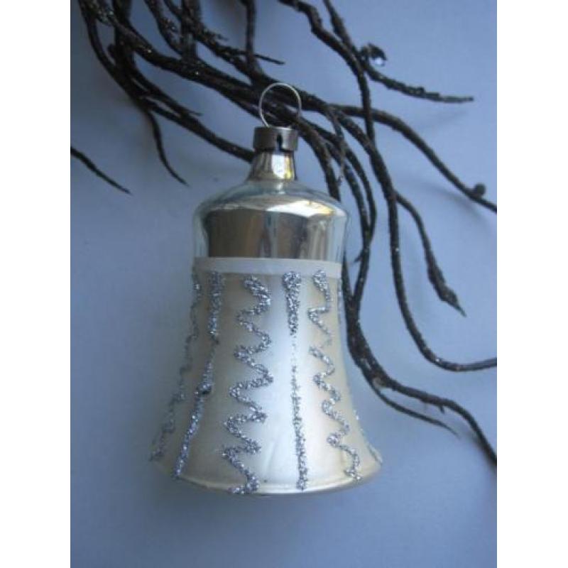 Kerstversiering vintage oude kerstbal kerstklokje klokje