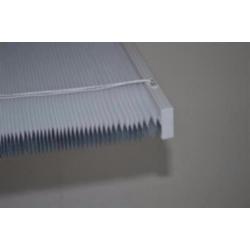 Plisee blinds 38mm wit verduisterend NU €25 per stuk